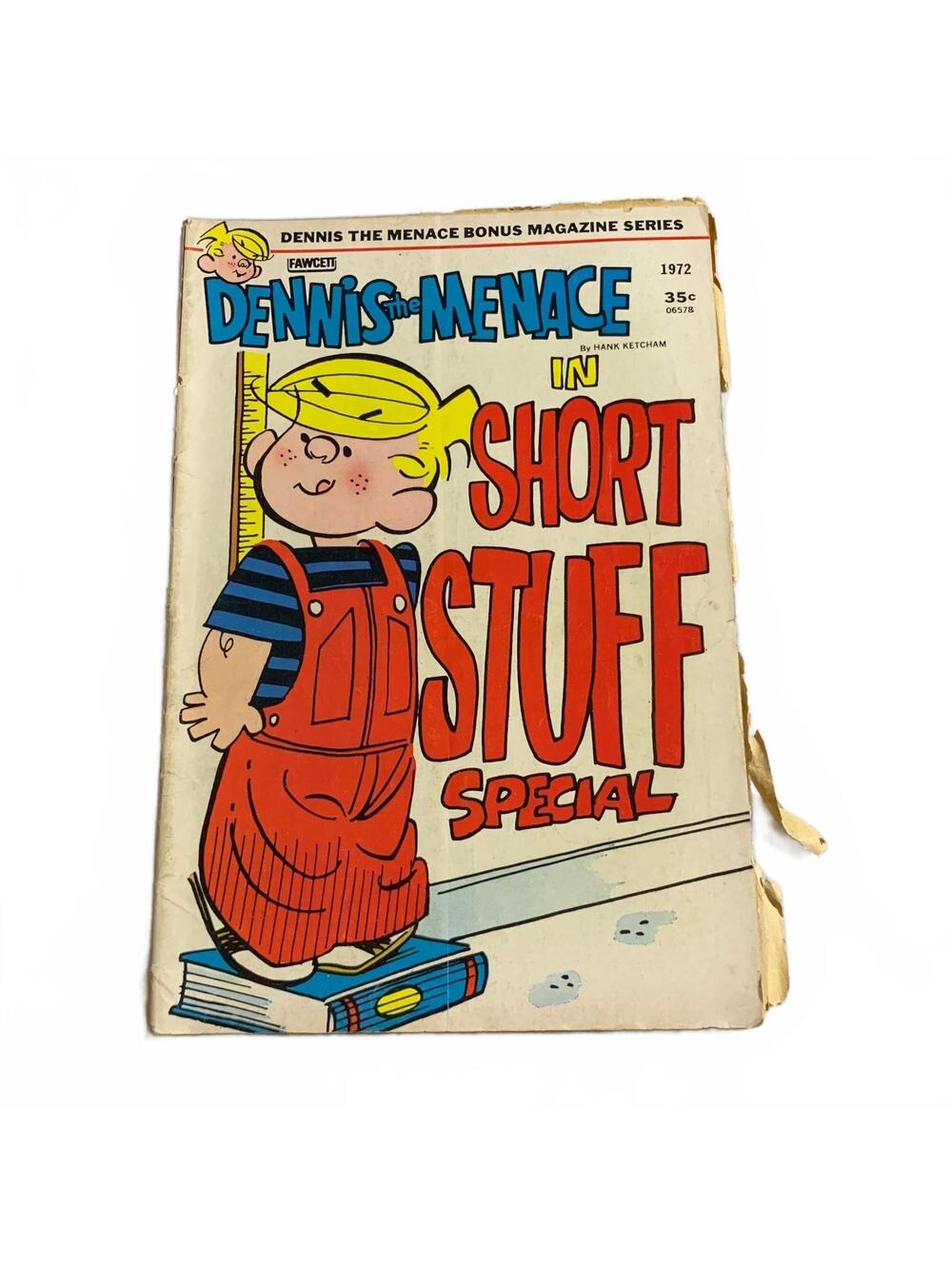 Dennis the Menace Bonus Magazine Comic Short Distuff Special 1972